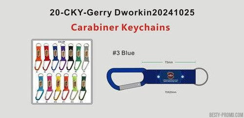 Custom Carabiner Keychains-20CKGerry Dworkin