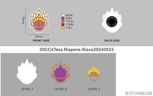 CUSTOM SHOE CHARMS-20CC4Tess Rispens-Sisco