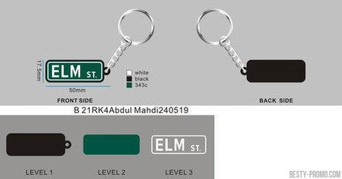 CUSTOM RUBBER KEYCHAIN 21RK4Abdul Mahdi