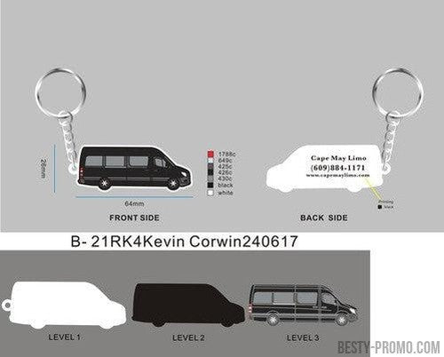 CUSTOM RUBBER KEYCHAIN 21RK4Kevin Corwin-Reorder