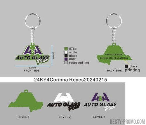 CUSTOM RUBBER KEYCHAINS - 24KY4Corinna Reyes20240215