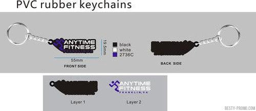 03-Custom Rubber Keychains-Pro03240829RK4Cate