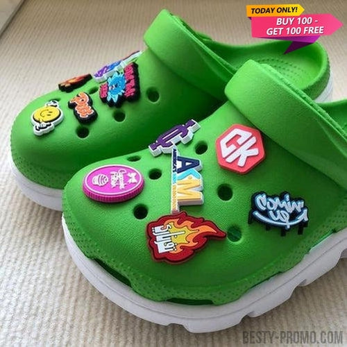 3D CUSTOM CLOG (CROC) CHARMS JIBBITZ - Logo Products for Camps